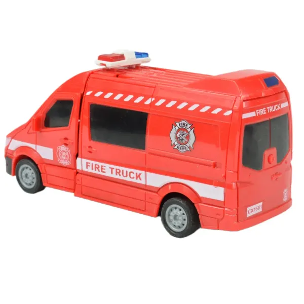 Ambulancia: Transformujúci sa záchranárske auto v dvoch variantoch 13cm obrázok 7