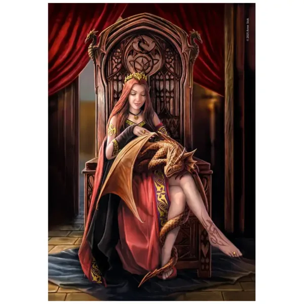 Anna Stokes - Priatelia navždy 1000-dielne puzzle s plagátom - Clementoni obrázok 2