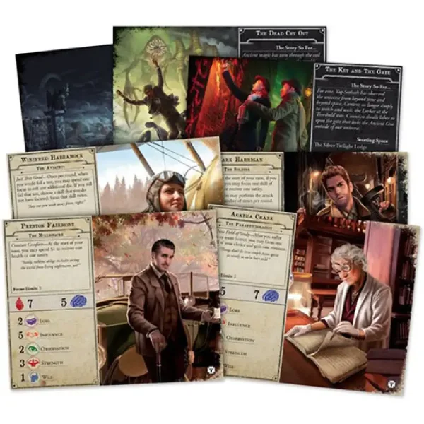 Arkham Horror 3. edícia - Tajomstvá rádu rozšírenie spoločenskej hry obrázok 3