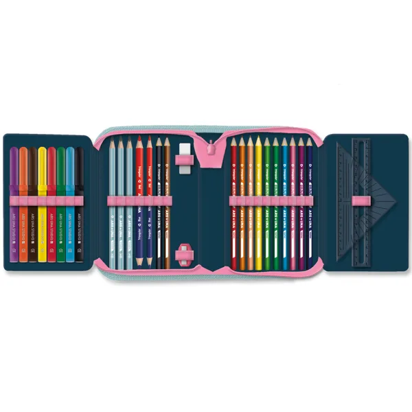 Ars Una: Čerstvé kvety rozkladací naplnený peračník 13x19x4 cm obrázok 2