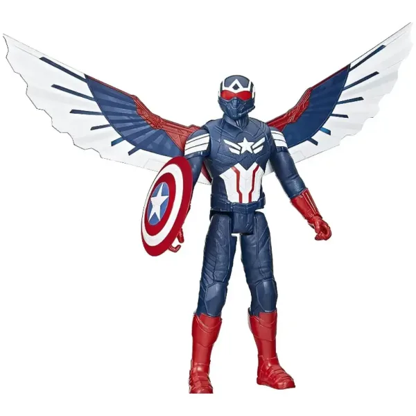 Avengers Titan Hero Maskovaný Kapitán Amerika 29 cm figúrka - Hasbro obrázok 2