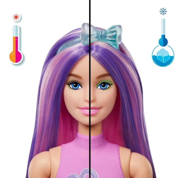 Barbie: Bábika Color Reveal s prekvapením psíka z balónika – Mattel obrázok 2