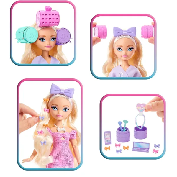Barbie Dream Besties kaderníčka Malibu bábika - Mattel obrázok 3