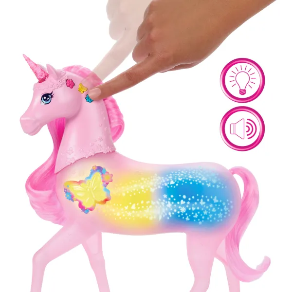 Barbie Dreamtopia: Kúzelný jednorožec s motýľmi - Mattel obrázok 3