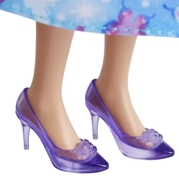Barbie Dreamtopia: Princezná bábika v modrých šatách s motýľmi - Mattel obrázok 4