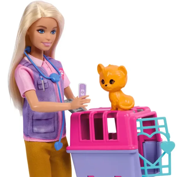 Barbie: Kariéra bábika záchranárka divokých zvierat s doplnkami - Mattel obrázok 3