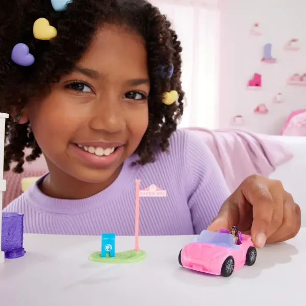 Barbie: Mini BarbieLand vozidlá - Sada snového auta - Mattel obrázok 4