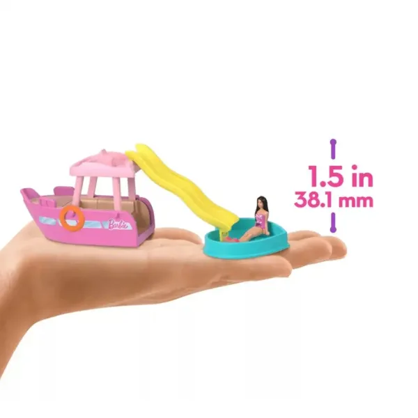 Barbie: Mini BarbieLand vozidlá - Sada snovej lode - Mattel obrázok 4