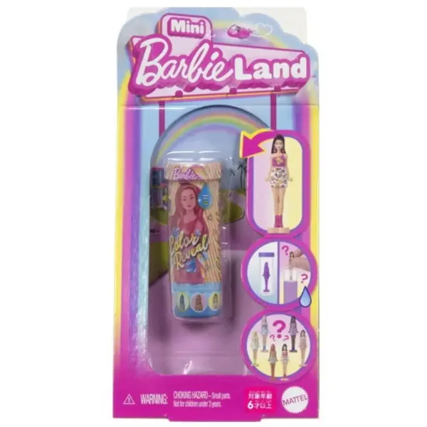 Barbie: Minie Barbieland - Color Reveal 2. séria - Mattel obrázok 1