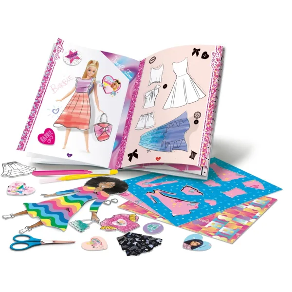 Barbie módna omaľovánka v batohu - Lisciani obrázok 2