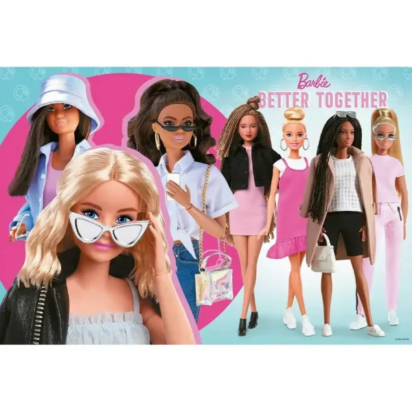 Barbie najlepšie spolu 160 dielikové puzzle - Trefl obrázok 2