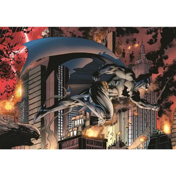 Batman 1000 dielikové Compact puzzle 70x50cm - Clementoni obrázok 2