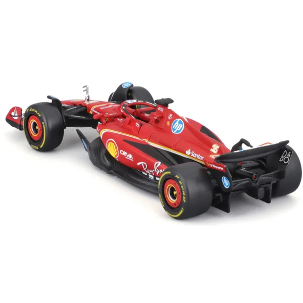 Bburago: Ferrari SF24 F1 pretekárske auto kovový model auta 1/43 obrázok 2