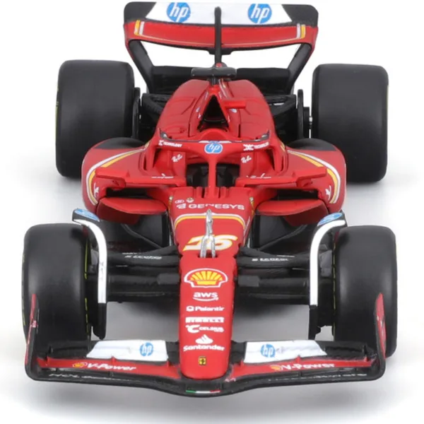 Bburago: Ferrari SF24 F1 pretekárske auto kovový model auta 1/43 obrázok 3