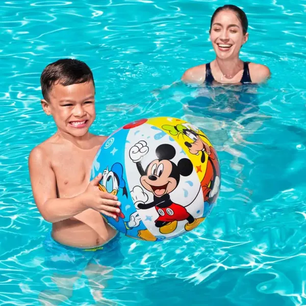 Bestway: Disney Junior® Mickey Mouse plážová lopta Ø 51cm obrázok 2