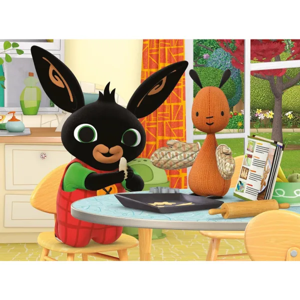 Bing a Flop pečú sušienky 24-dielne Eco puzzle 70x50cm - Lisciani obrázok 2