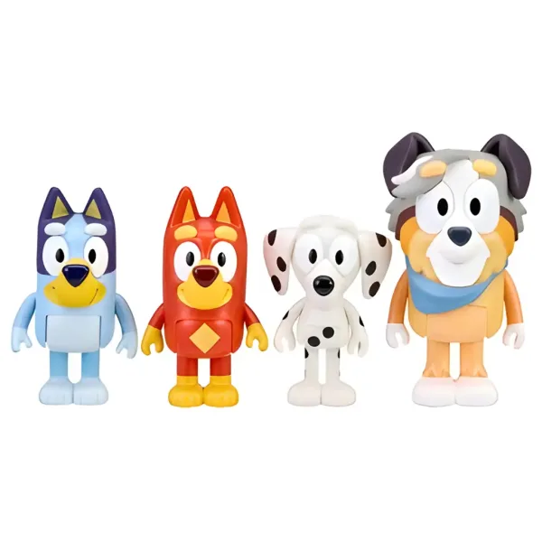 Bluey: Bluey a jeho priatelia v škole sada 4 figúrok obrázok 2