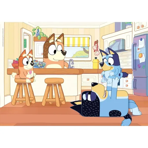 Bluey a jeho rodina 104 dielikové puzzle - Clementoni obrázok 2
