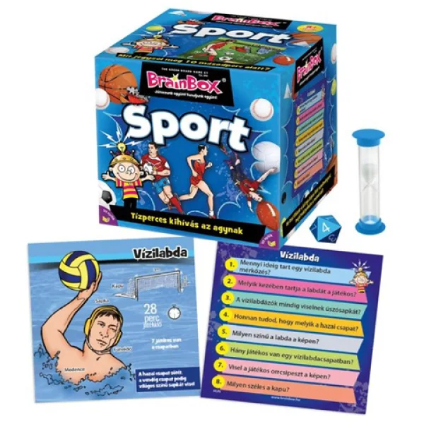 Brainbox: Šport spoločenská hra obrázok 2