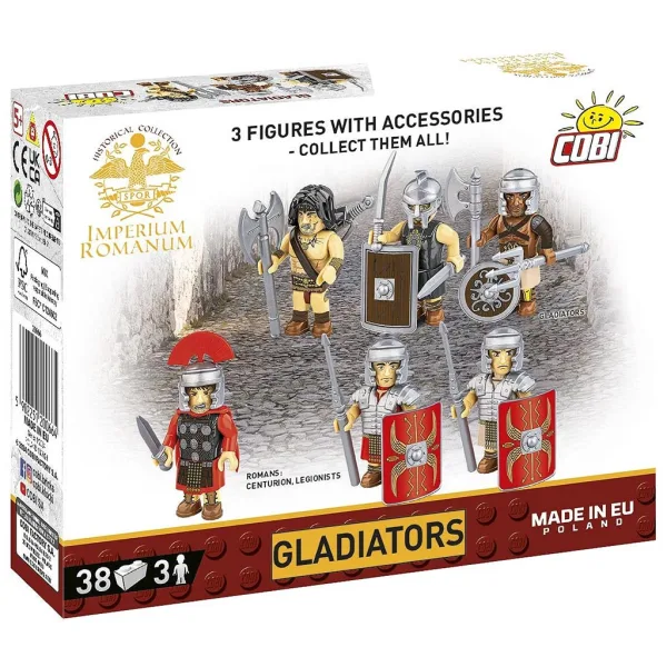 COBI: Imperium Romanum – Sada figúrok gladiátorov (20066) obrázok 3