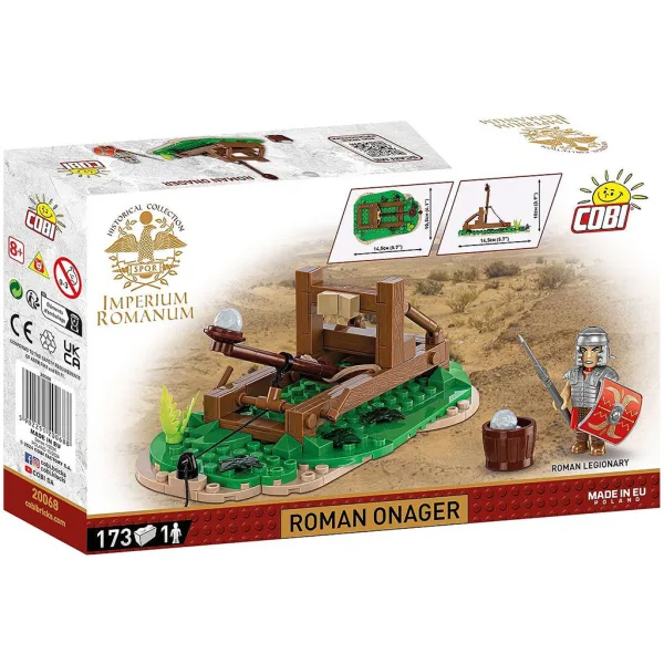 COBI: Imperium Romanum - Stavebnica s figúrkou a katapultom (20068) obrázok 3