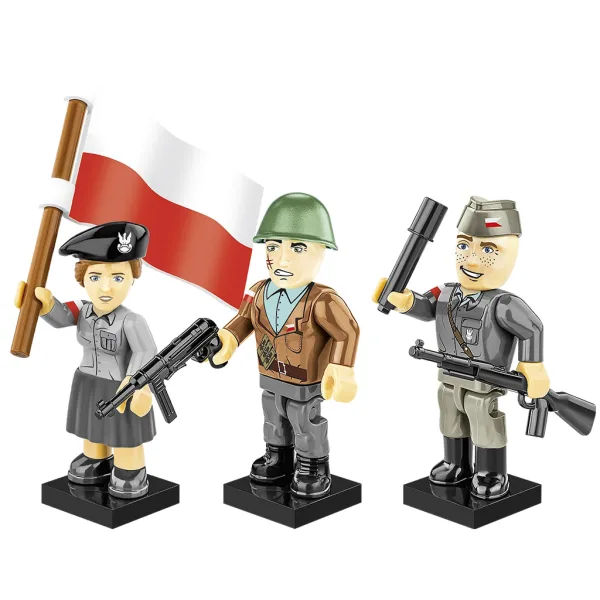 COBI: Sada figúrok z druhej svetovej vojny – Varšavské povstanie (2057) obrázok 2