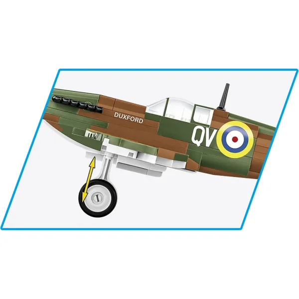 COBI: Spitfire Mk I N3200 Imperial War Museum Duxford stavebnica lietadla (5868) obrázok 5
