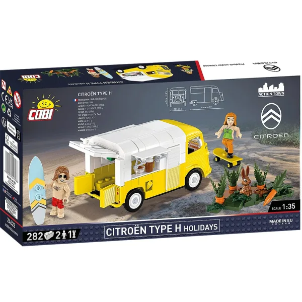 COBI: Stavebnica Citroën Type H Zmrzlinový bar (24626) obrázok 6
