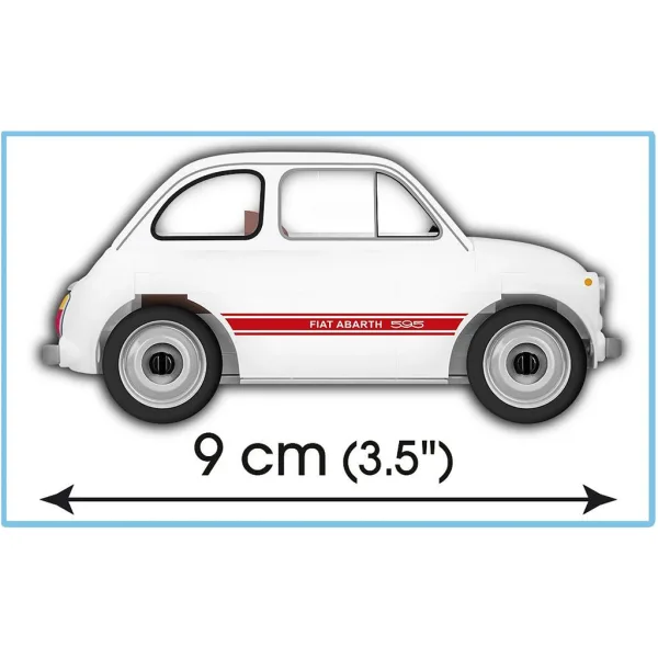 COBI: Stavebnica Fiat Abarth 595 (24524) obrázok 4