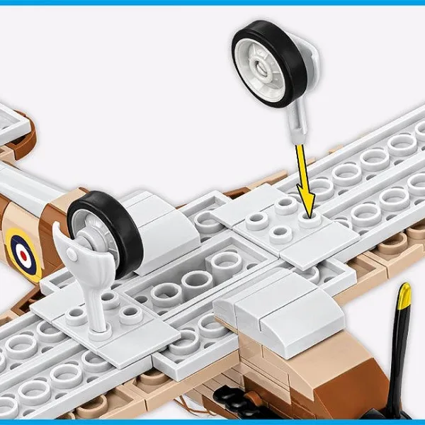 COBI: Stavebnica Hawker Hurricane Mk I (5866) obrázok 3