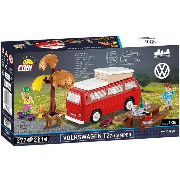 COBI: Stavebnica Volkswagen T2a Camper (24616) obrázok 8