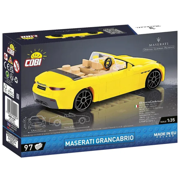 COBI: Stavebnica auta Maserati GranCabrio (24504) obrázok 3