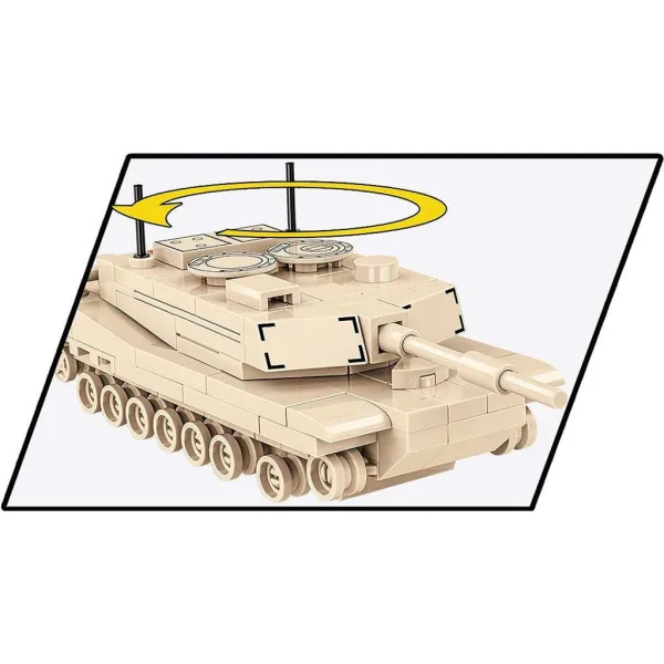 COBI: Stavebnica tanku Abrams M1A2 (3106) obrázok 3