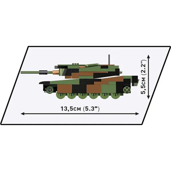COBI: Stavebnica tanku K2 Black Panther (3107) obrázok 4