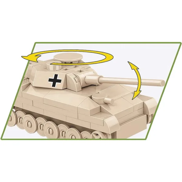 COBI: Stavebnica tanku Panzer V Panther (3099) obrázok 3