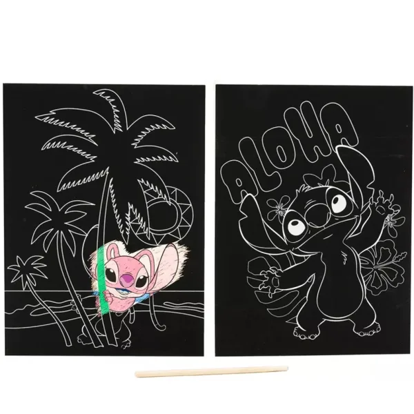 Canenco: Stitch škrabací plagát, 29x15 cm, 2 kusy obrázok 3