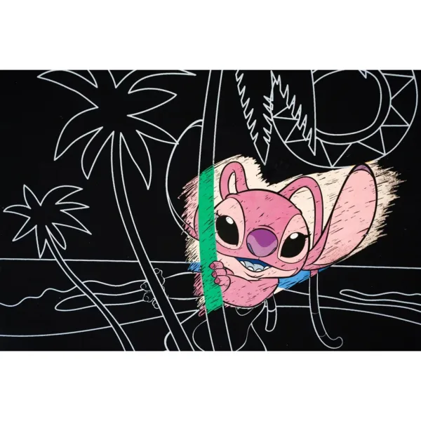 Canenco: Stitch škrabací plagát, 29x15 cm, 2 kusy obrázok 4
