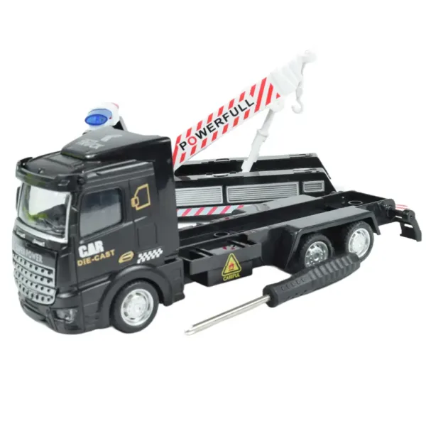 City Truck: Prispôsobiteľný nákladný automobil záchranného tímu na kolieskach s označovacími tabuľkami 19 cm obrázok 6