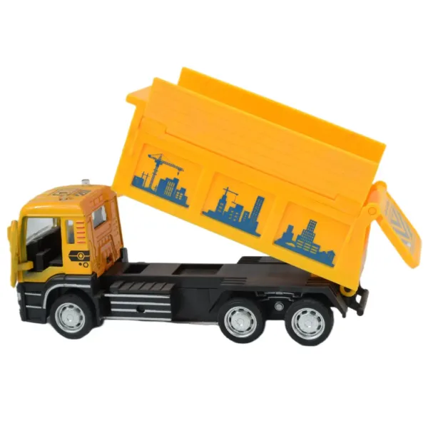 City Truck: Stavebný nákladný automobil na ťahanie v dvoch variantoch 14cm obrázok 3