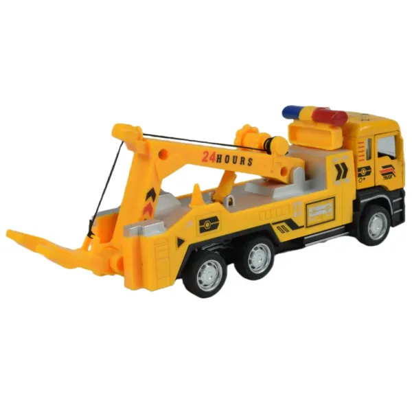 City Truck: Stavebný nákladný automobil na ťahanie v dvoch variantoch 14cm obrázok 7