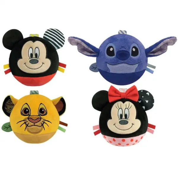 Clementoni Baby: Disney Baby mäkké plyšové loptičky v štyroch rôznych variantoch 1ks obrázok 2