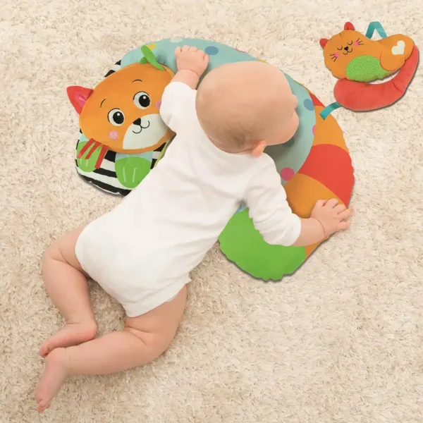 Clementoni Baby: Mačička brušná vankúš 31x44cm obrázok 3
