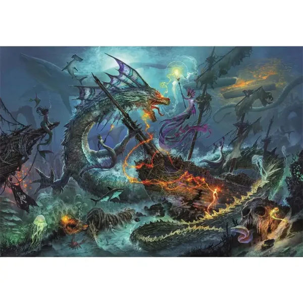 Clementoni: Podvodná bitka 3000-dielikové puzzle - High Quality Collection obrázok 2