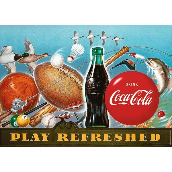Coca-Cola osviežujúci moment 1000-dielne Prémium plus kvality puzzle - Trefl obrázok 2