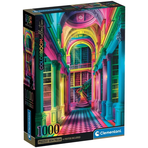Colorbloom: Athenaeum 1000-dielikové puzzle - Clementoni obrázok 1
