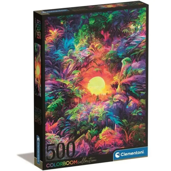 Colorboom: Psychedelické puzzle 500 ks - Clementoni obrázok 1