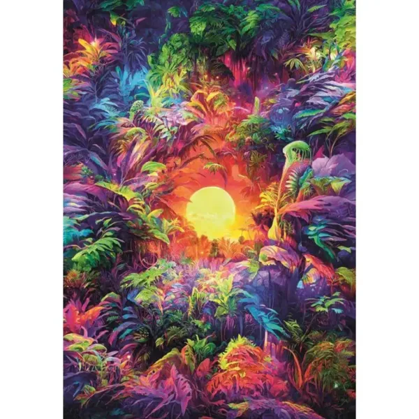 Colorboom: Psychedelické puzzle 500 ks - Clementoni obrázok 2
