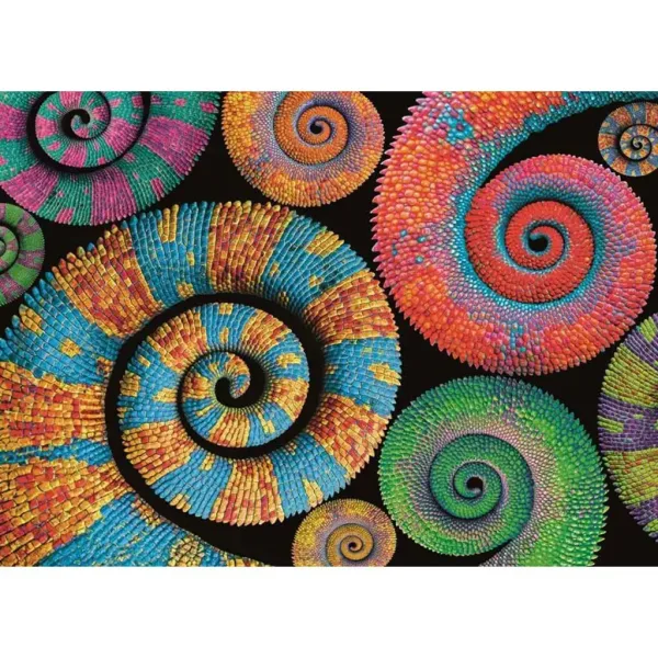 Colorboom: Puzzle s chameleónmi 500 ks - Clementoni obrázok 2