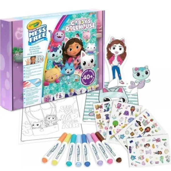Crayola: Color Wonder Gabi domček pre bábiky – tvorivá sada obrázok 1