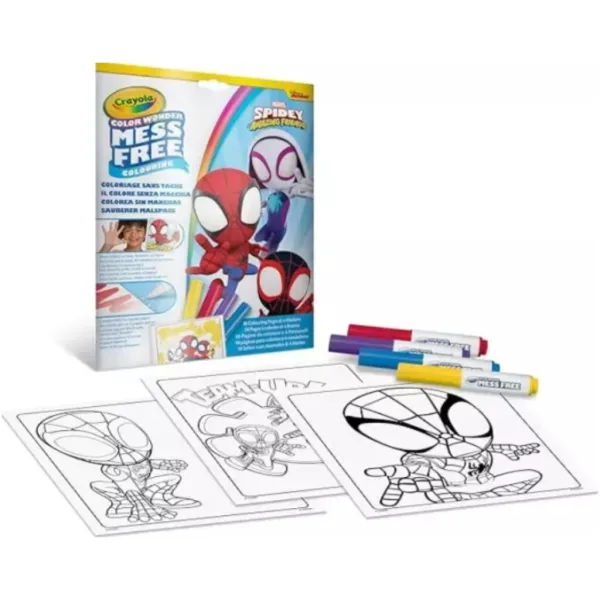 Crayola: Color Wonder Póki sada na vyfarbovanie bez neporiadku v zložke obrázok 1